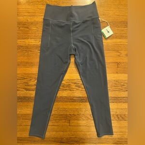 Linksoul Women’s Golf Leggings Medium Slate Blue Undersera NWT